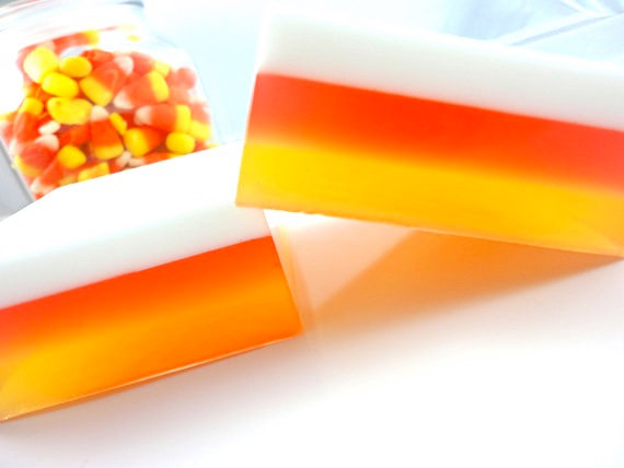 Candy Corn Soap - Halloween Soap